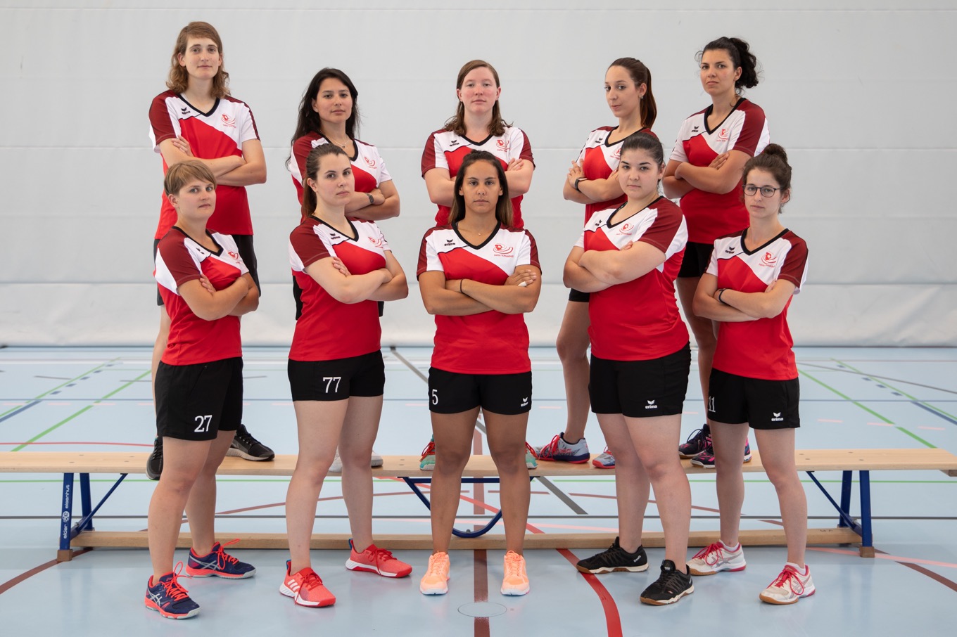 L'équipe suisse féminine